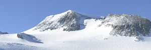 Die höchsten Berge in der Antarktis 