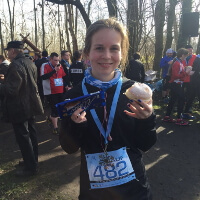 Laufen für die Schneeflocke