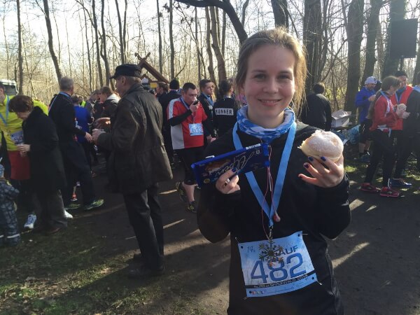 Laufen für die Schneeflocke