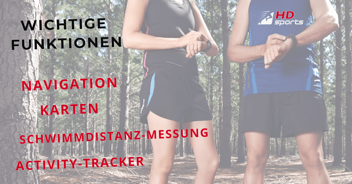 Die wichtigsten Funktionen einer Multisportuhr