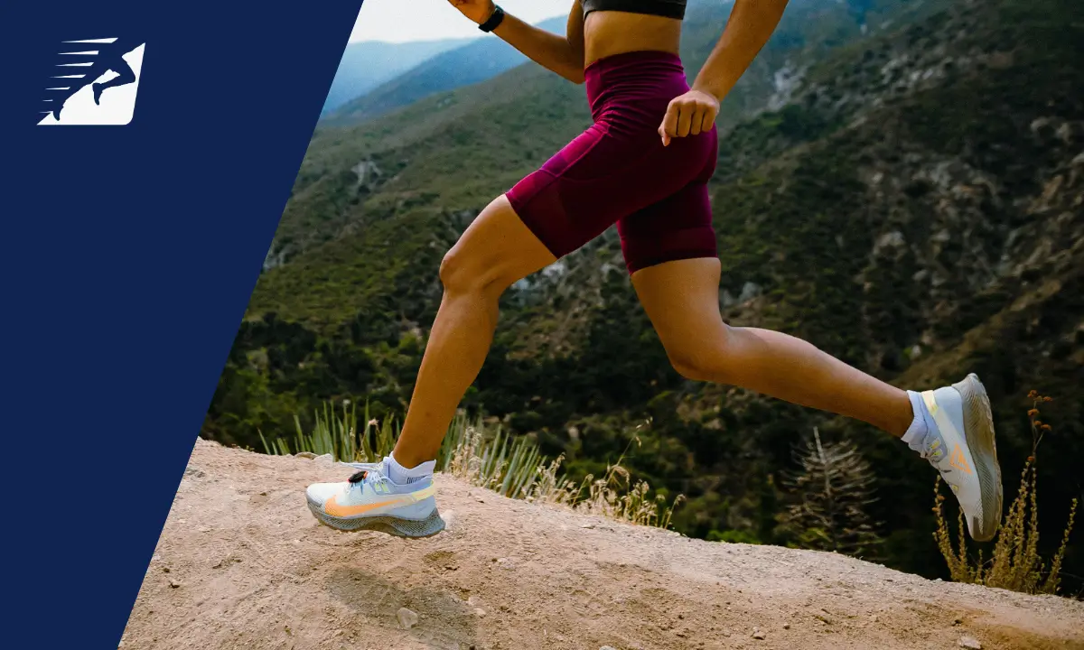 Eine Läuferin mit dem Stryd-Footpod