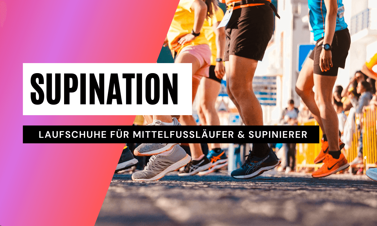 Laufschuhe für Mittelfußläufer