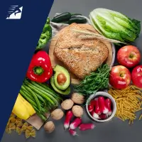 Ein Bild mit vielen Lebensmitteln aus Ballaststoffen