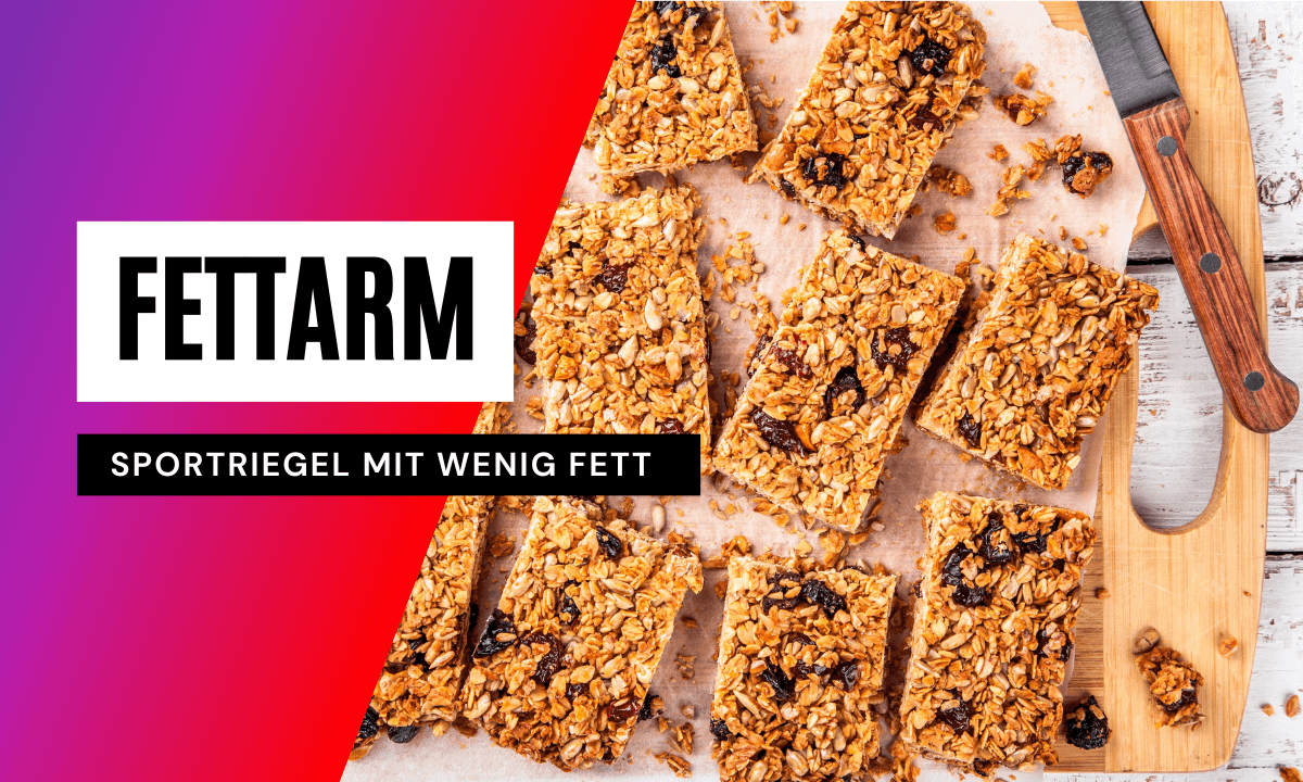 Riegel mit wenig Fett