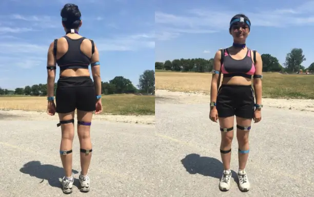 Die Testperson bei der Studie von Dr. Alois W. Schmalwieser