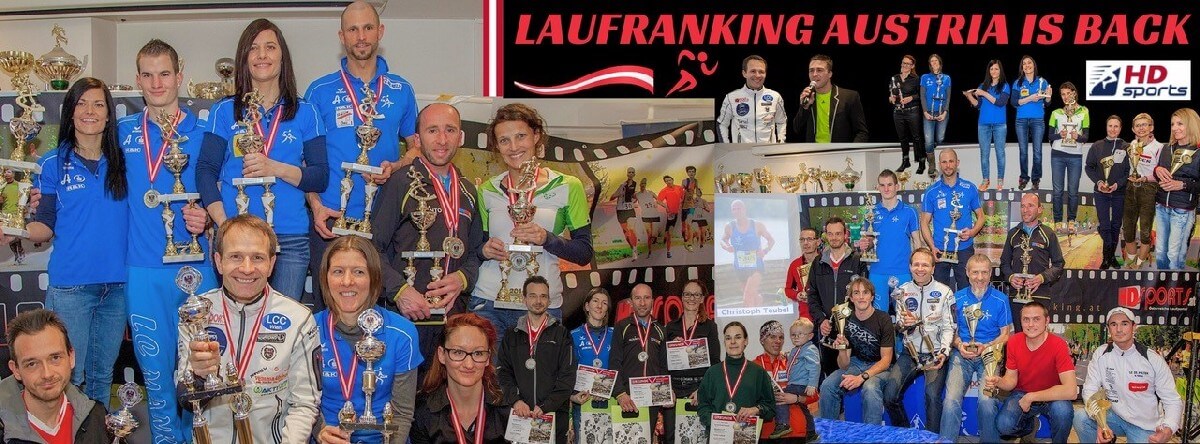 Laufranking Austria Siegerehrung