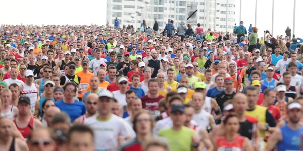 Laufen Marathon Wien 600
