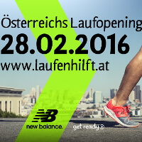Laufen hilft - Österreichs Laufopening 2016