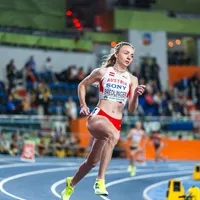 Caroline Bredlinger bei der Hallen-WM 2026