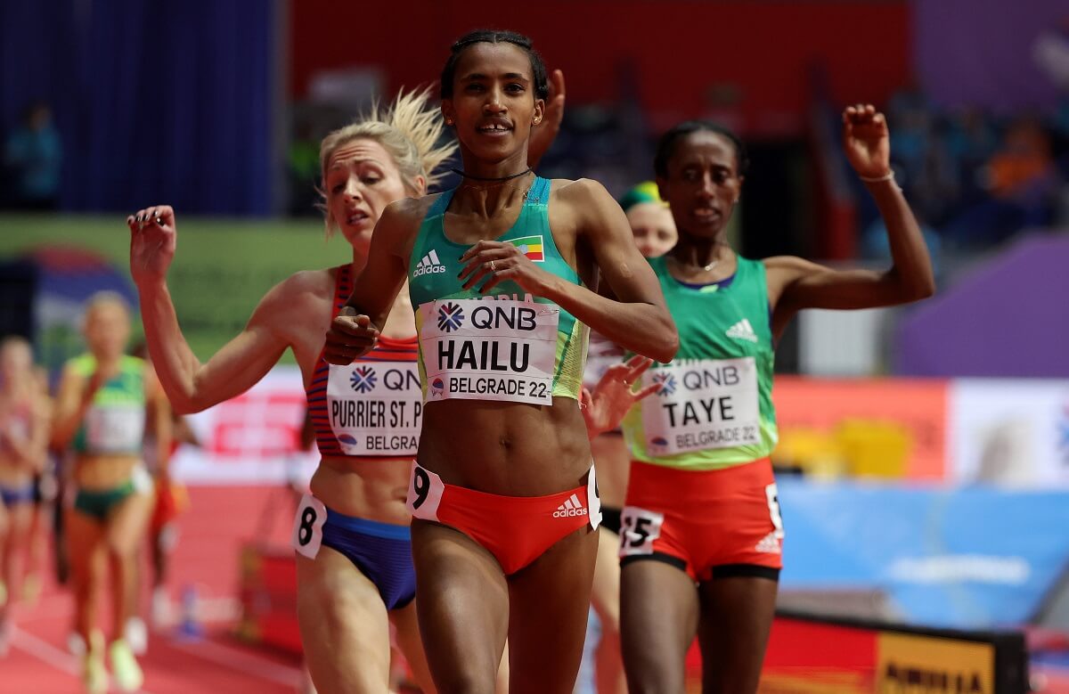 Lemlem Hailu 3000 Meter Läuferin