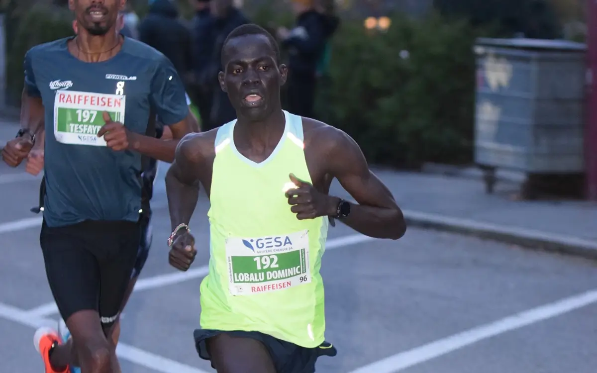 Flüchtling Lobalu läuft erneut Schweizer Rekord