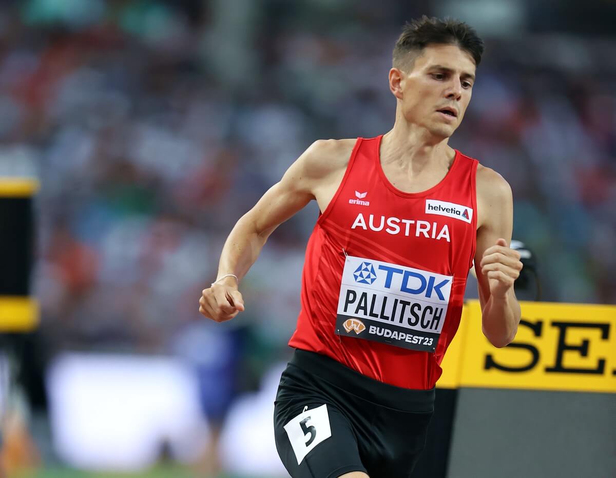 Raphael Pallitsch bei der Leichtathletik-WM 2023.