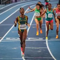 Prudence Sekgodiso im WM-Finale 2025
