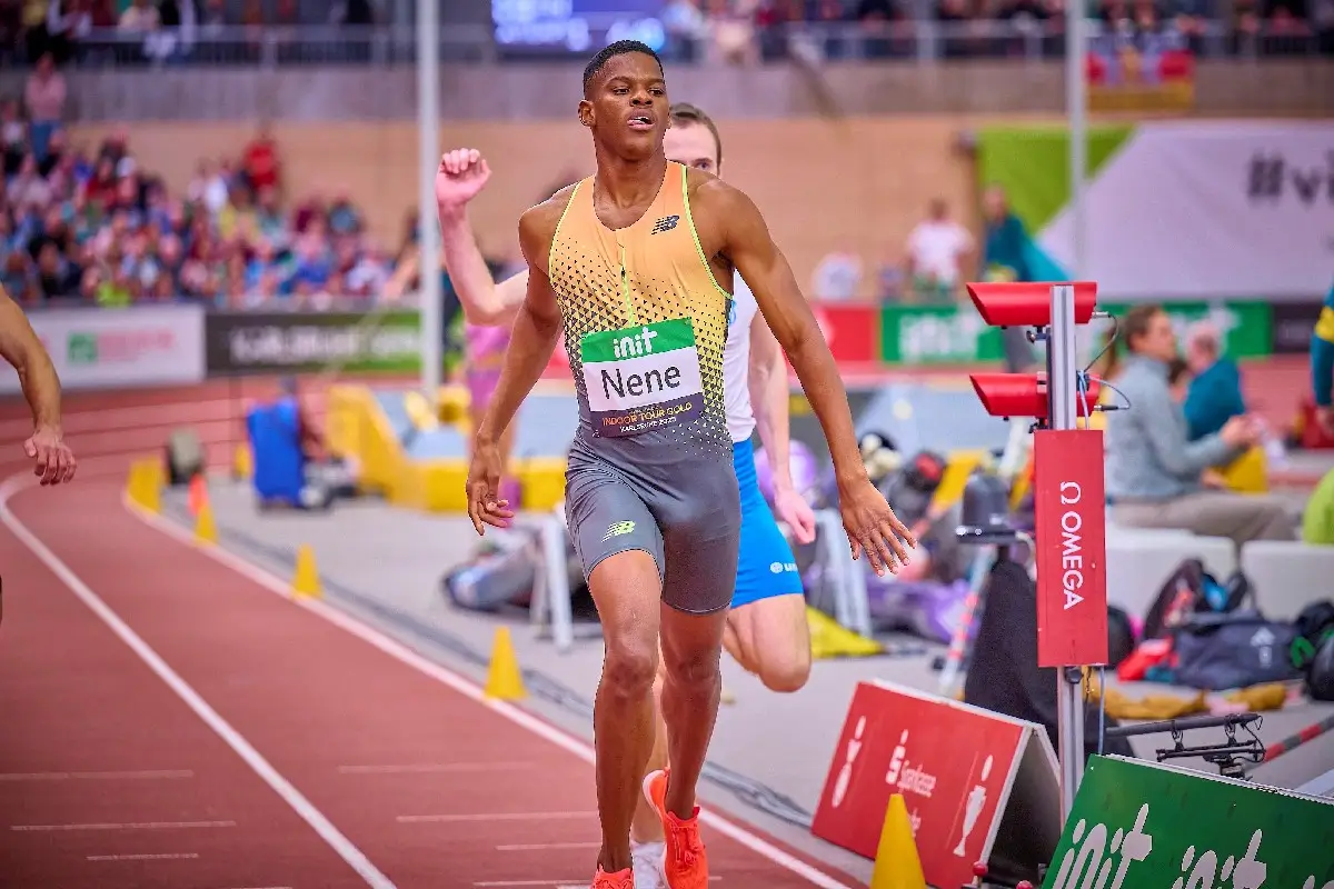 400m-Sieger Zakithi NENE