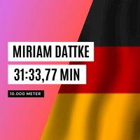 10.000 Meter: Miriam Dattke bleibt Olympia-Limit verwehrt!