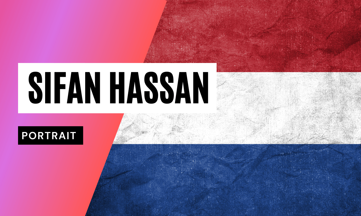 Sifan Hassan im Portrait