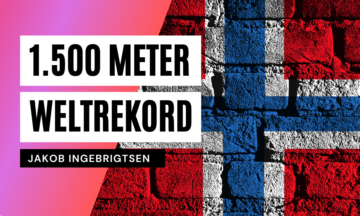 Jakob Ingebrigtsen läuft 1.500-Meter-Weltrekord