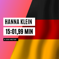 5.000 Meter: Olympia-Limit für Hanna Klein