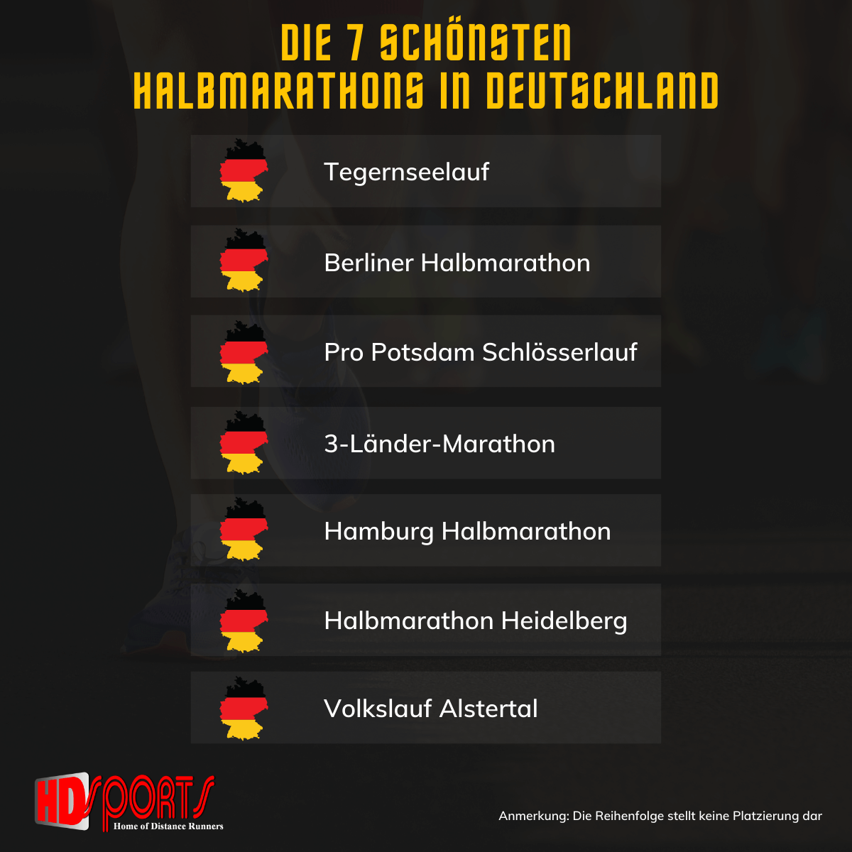 Schönster Halbmarathon in Deutschland