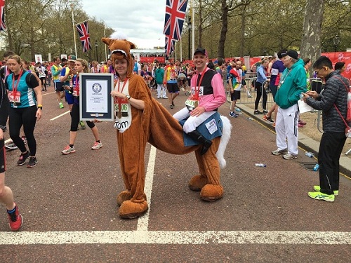 Verrückte Marathon-Weltrekorde, Foto (C) Guiness World Records