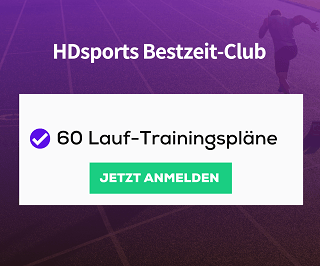 Bestzeit-Club mit 60 Trainingsplänen