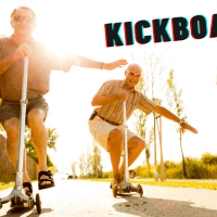 Kickboards als Fun-Geräte abseits der Straße