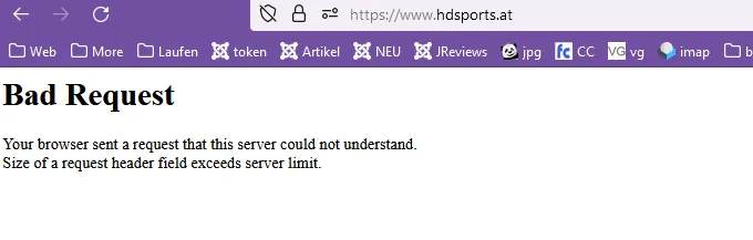 Einer von vielen nervtötenden Momenten in einer Leidenszeit mit Ezoic.