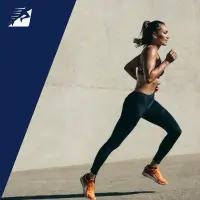 Eine Frau beim Laufen