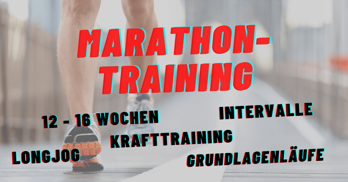 Marathon-Training Aufbau