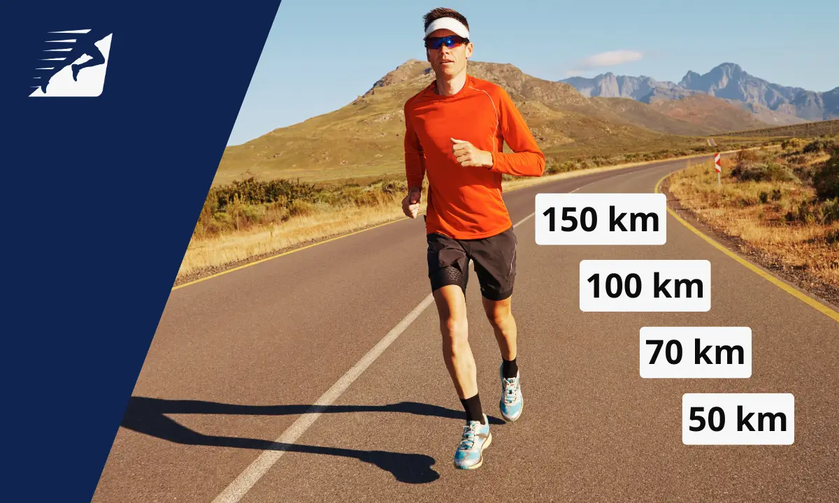 Ein Läufer beim Training