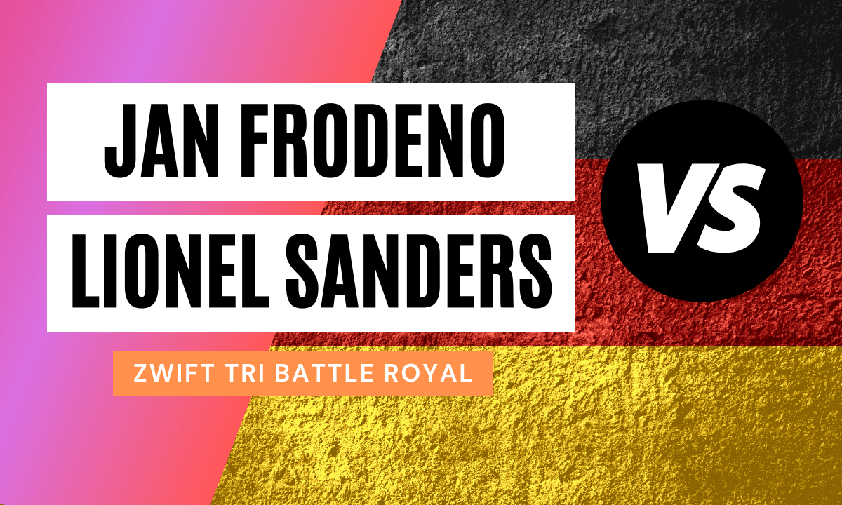 Zwift Tri Battle Royal: Jan Frodeno vs. Lionel Sanders