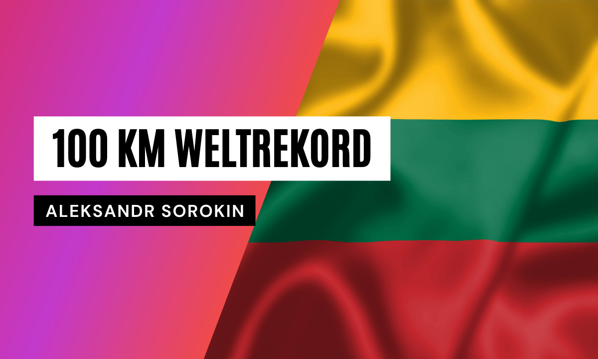 100-Kilometer-Weltrekord Aleksandr Sorokin