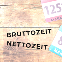Laufen Unterschied Bruttozeit Nettozeit