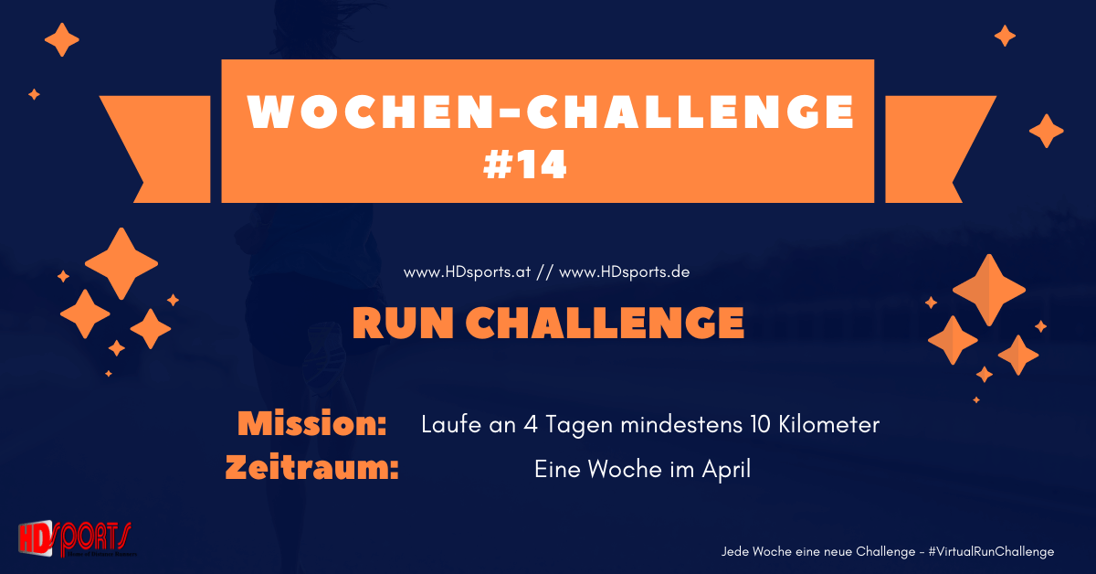 Lauf-Challenge im April