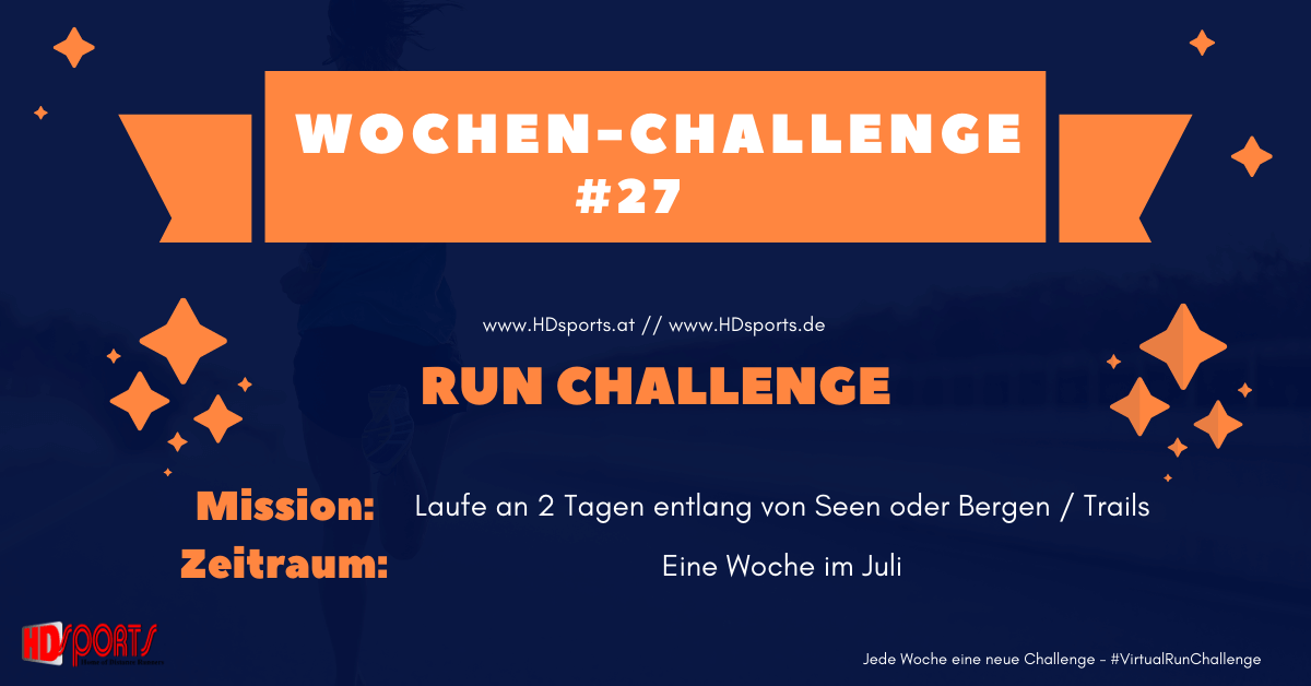 Lauf-Challenge / Run-Challenge im Juli