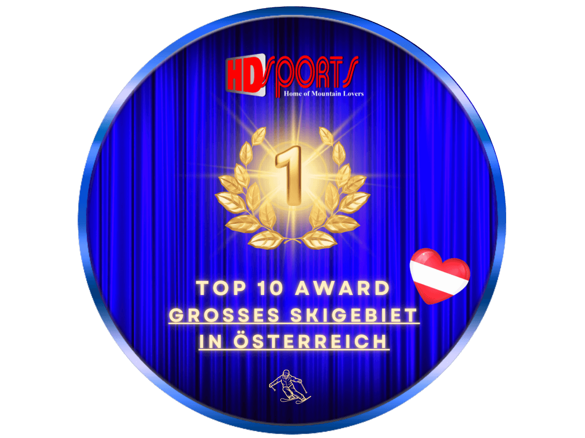 Die 10 größten Skigebiete in Österreich