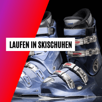 Brite plant Halbmarathon in Skischuhen