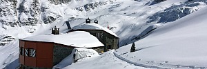 Die Coaz-Hütte (Chamanna Coaz) in der Berninagruppe