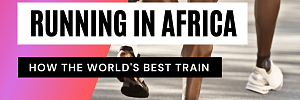 Running training in Africa