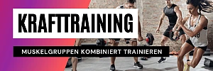 Krafttraining: Welche Muskelgruppen kombinieren?