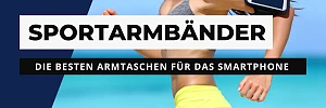 Sportarmband und Armtasche zum Laufen