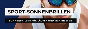 Sport-Sonnenbrillen für Läufer und Triathleten