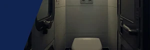 Flugzeugtoilette