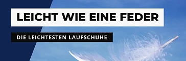 Die leichtesten Laufschuhe