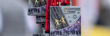 Silvesterlauf Bremen 2025 Medaillen mit 2.300 Teilnehmern