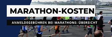 Kosten für Marathon-Startplätze