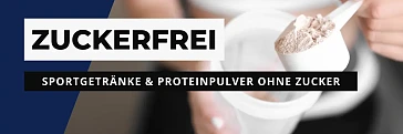 Zuckerfreie Proteinpulver und Sportgetränke