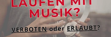 Ist Laufen mit Musik erlaubt oder verboten?