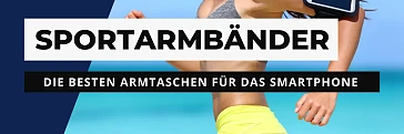Sportarmband und Armtasche zum Laufen
