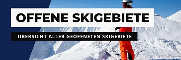 Offene Skigebiete im März